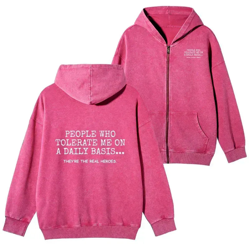 Unisex Zip Hoodie for Layering