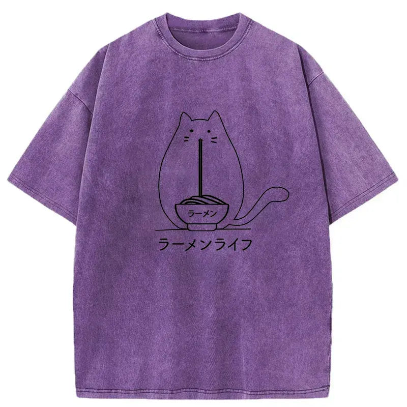 kyoto lion washed t-shirt gift idea