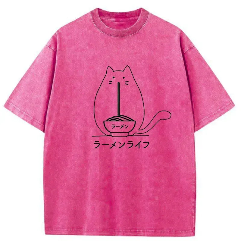 kyoto lion washed t-shirt gift idea