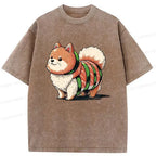 Vintage Japanese Dog T-Shirt Gift Idea