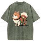 Vintage Japanese Dog T-Shirt Gift Idea
