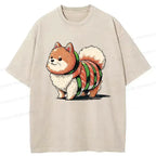 Japanese Washed T-Shirt for Daily Wear