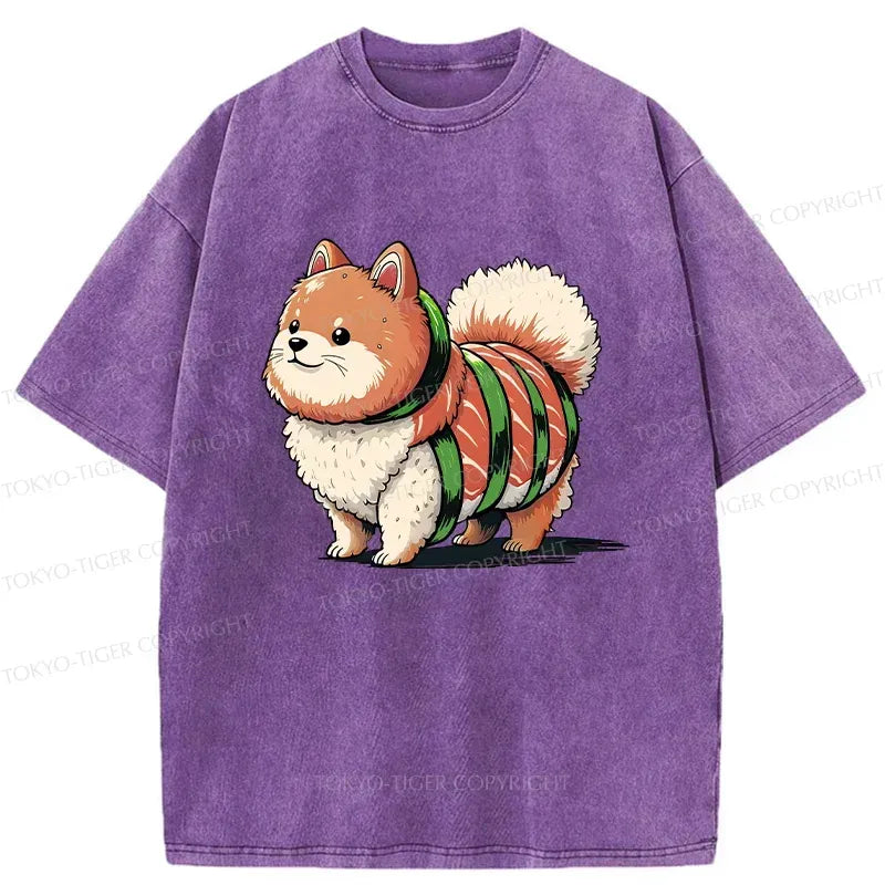Japanese Washed T-Shirt for Daily Wear