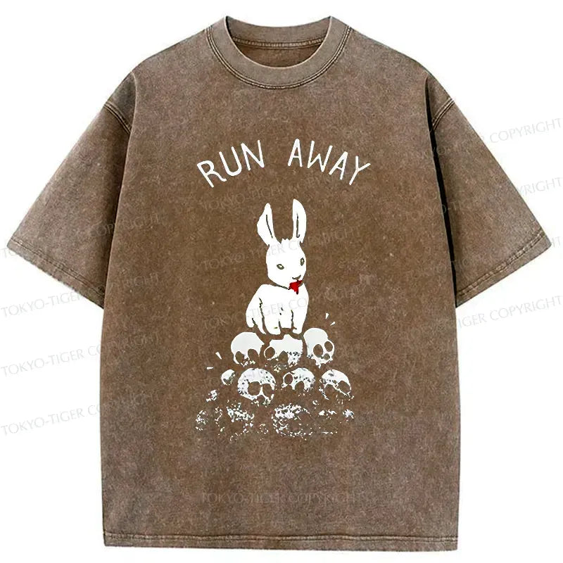 japanese rabbit t shirt for streetwear