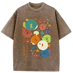 Japanese Fish Kanji Washed T-Shirt