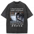 Kyoto-Lion Decadent Mouse Washed T-Shirt
