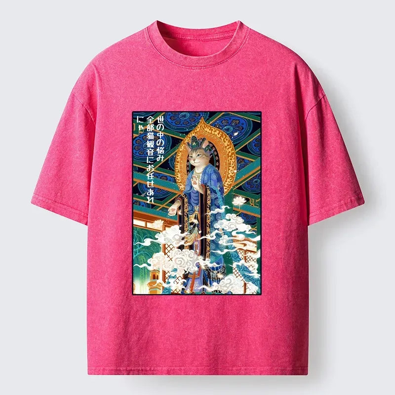 Ukiyo-e Washed Graphic Tee