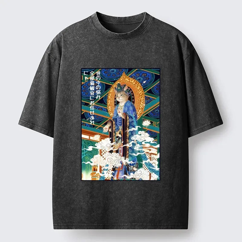 Ukiyo-e Washed Graphic Tee