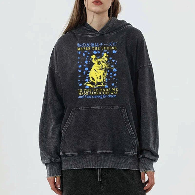 kyoto lion washed hoodie trendy