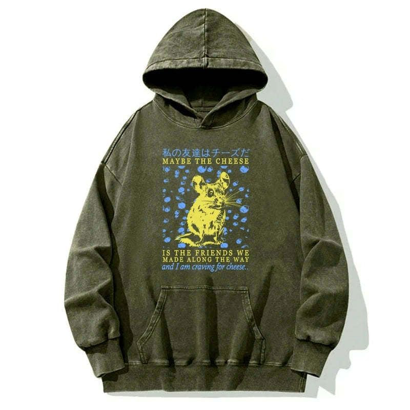japanese washed hoodie for streetwear