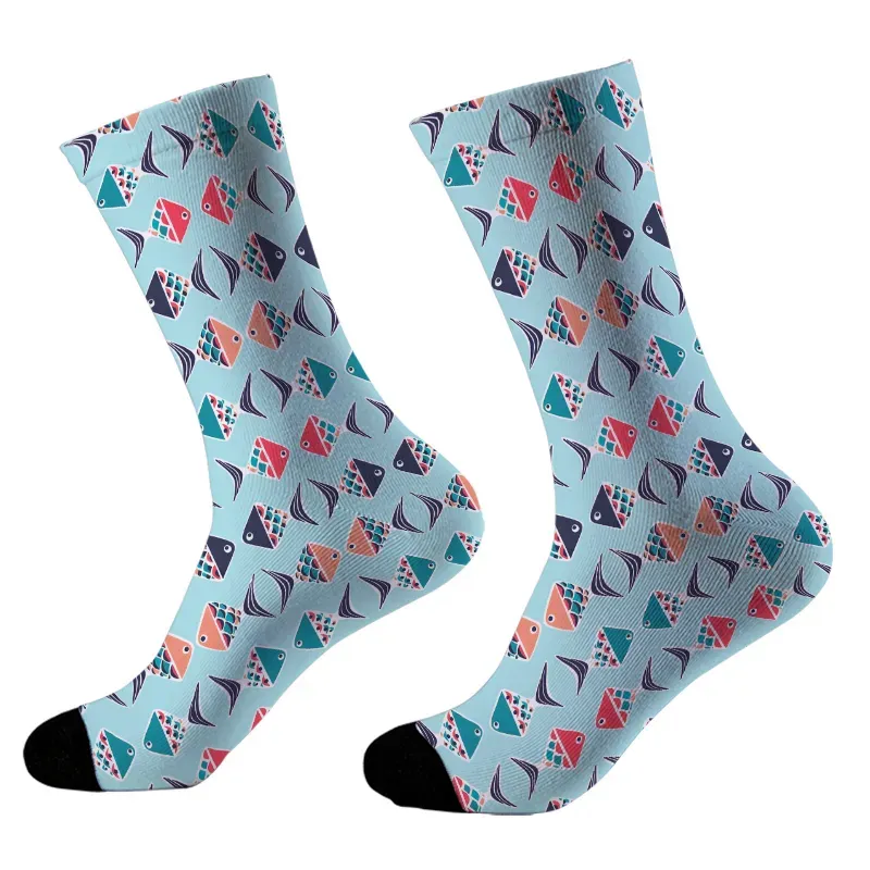 Colorful Fish Socks for Festival