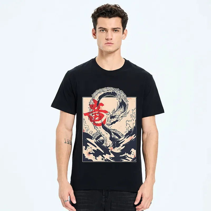 Kyoto Vintage Unisex Cotton T-Shirt on Sale