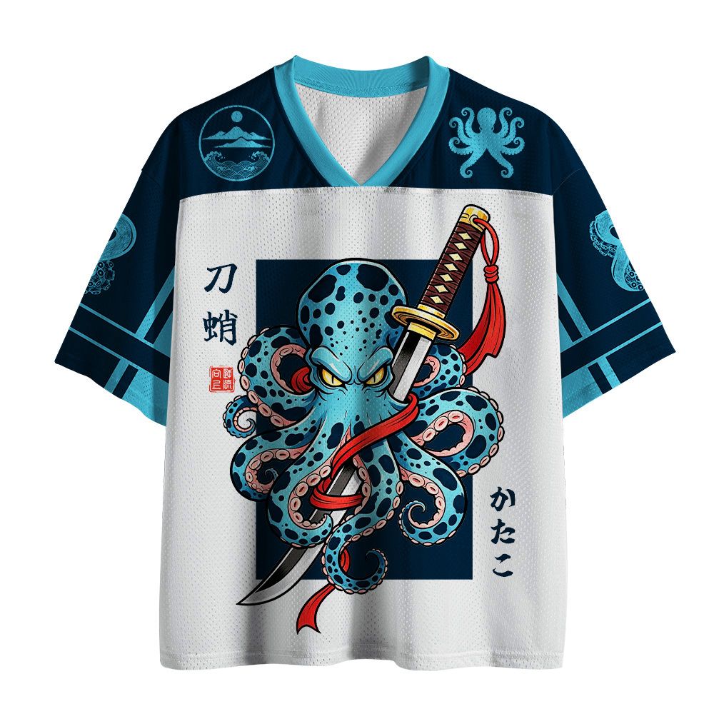 Breathable Octopus Mesh Jersey for Fitness