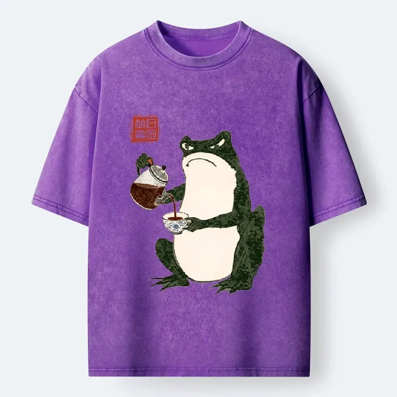 Washed Unisex Tee for Vacation
