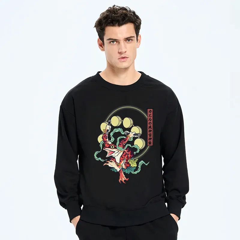 unisex japanese sweatshirt best seller