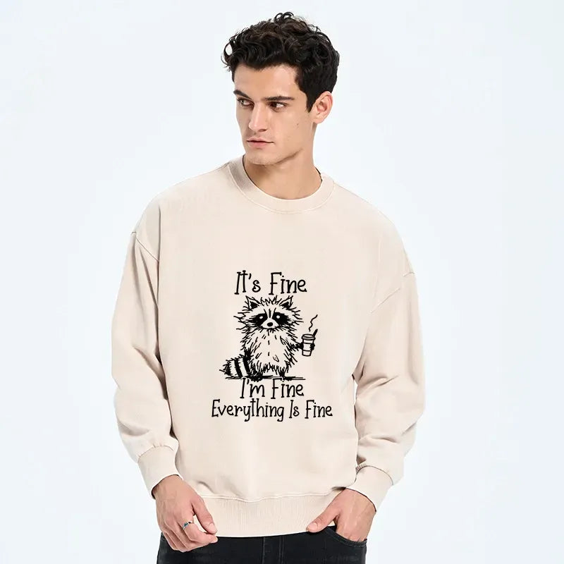 Japanese Meme Washed Sweatshirt
