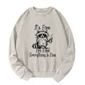 Washed Sweatshirt for Streetwear on Sale