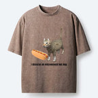 Japanese vintage washed t-shirt for daily wear