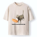 Microwaved hot dog graphic tee on sale
