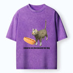 Microwaved hot dog graphic tee on sale
