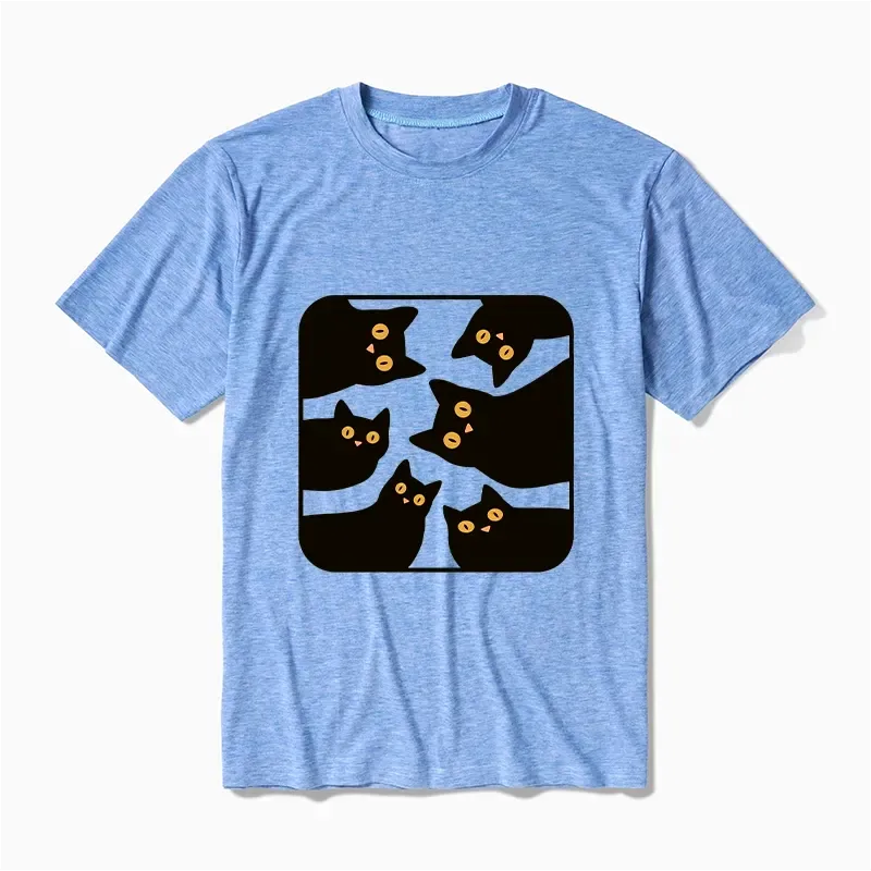 Trendy Kyoto lion cat shirt for streetwear