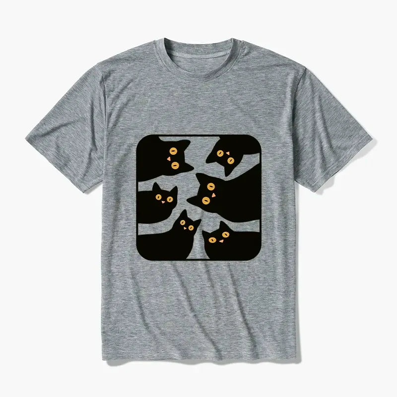 Trendy Kyoto lion cat shirt for streetwear