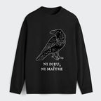 classic unisex cotton long sleeve tee