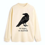 Kyoto-Lion Crow Have A Strong Sense Of Self Classic Long Sleeve T-Shirt