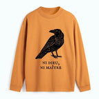 Kyoto-Lion Crow Have A Strong Sense Of Self Classic Long Sleeve T-Shirt