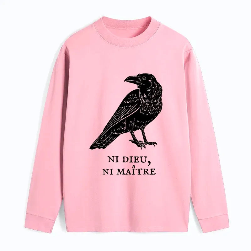 classic unisex cotton long sleeve tee