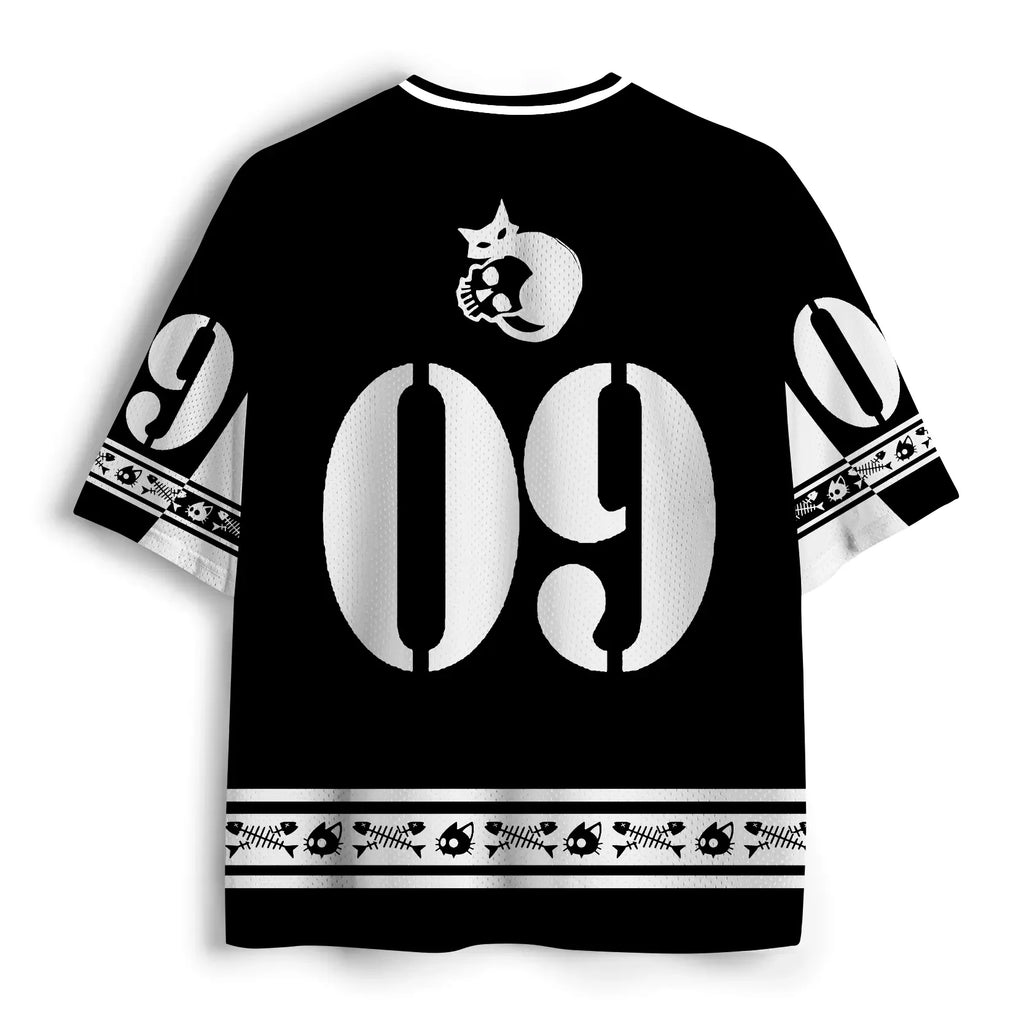 Kyoto-Lion Double-Take Death Cat Mesh Jersey