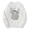 Kyoto-Lion Octopus Meme I Disappeared Completely Classic Sweatshirt
