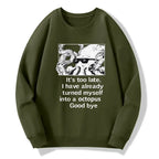 classic octopus sweatshirt for daily wear