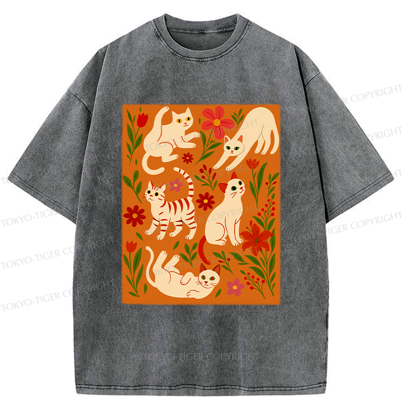 Washed Unisex Tee for Streetwear