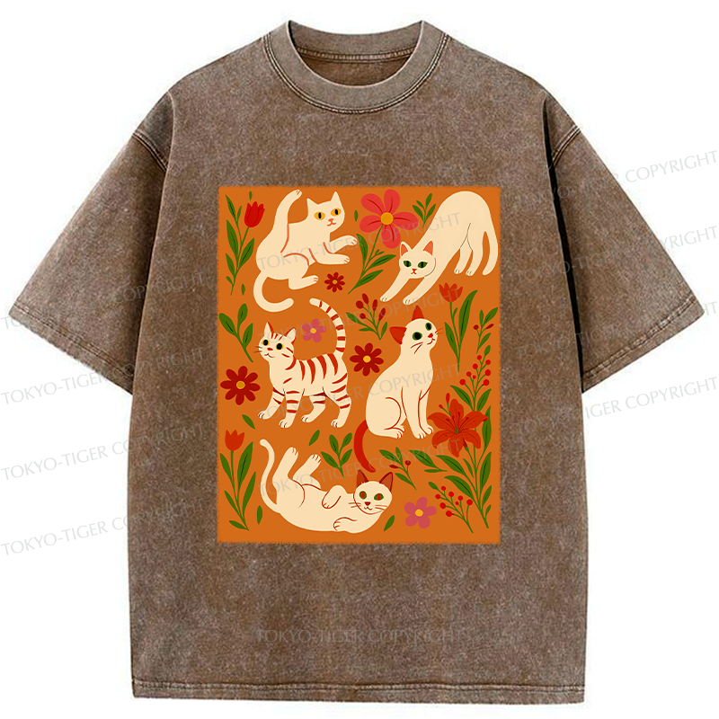 Washed Unisex Tee for Streetwear