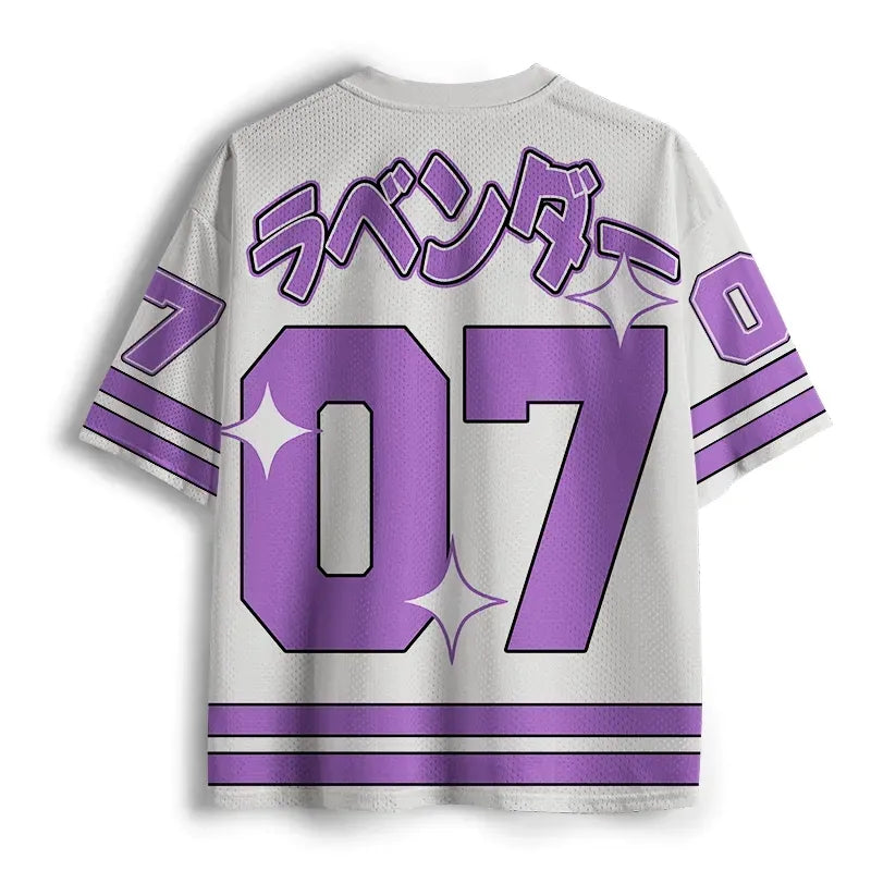 breathable Japanese mesh jersey for summer