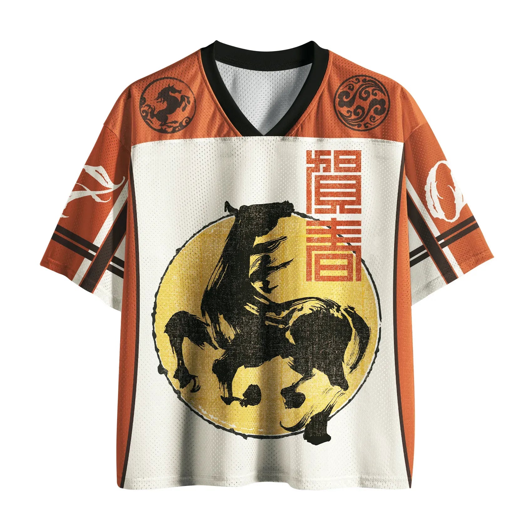 Japanese Vintage Mesh Jersey for Summer