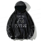 Japanese Vintage Cat Hoodie Free Shipping