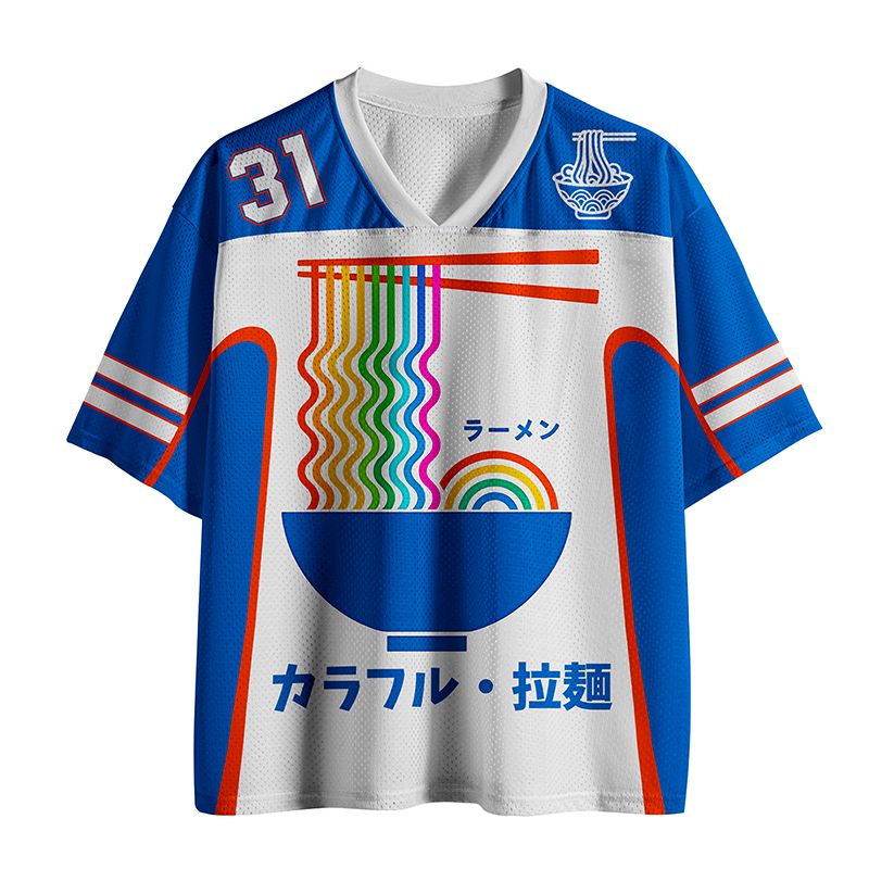 breathable mesh jersey for daily fitness