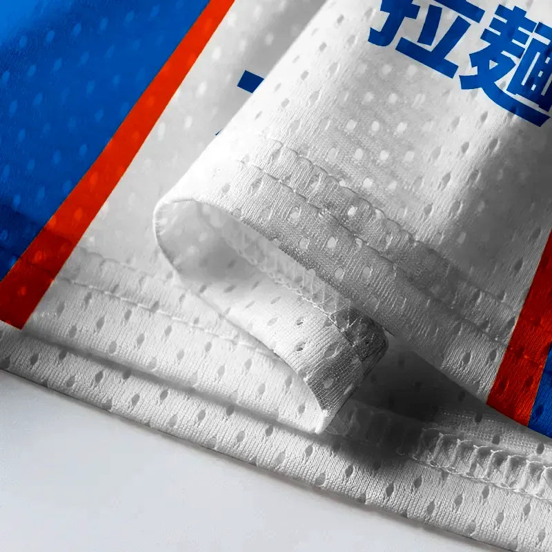breathable mesh jersey for daily fitness