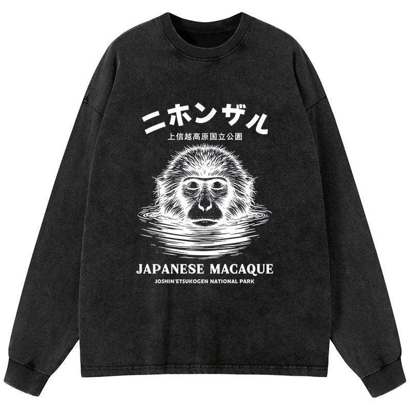 Japanese Washed Long Sleeve T-Shirt