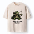 Kyoto-Lion Funny Autism Archer Frog Meme Washed T-Shirt