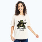 Kyoto-Lion Funny Autism Archer Frog Meme Washed T-Shirt