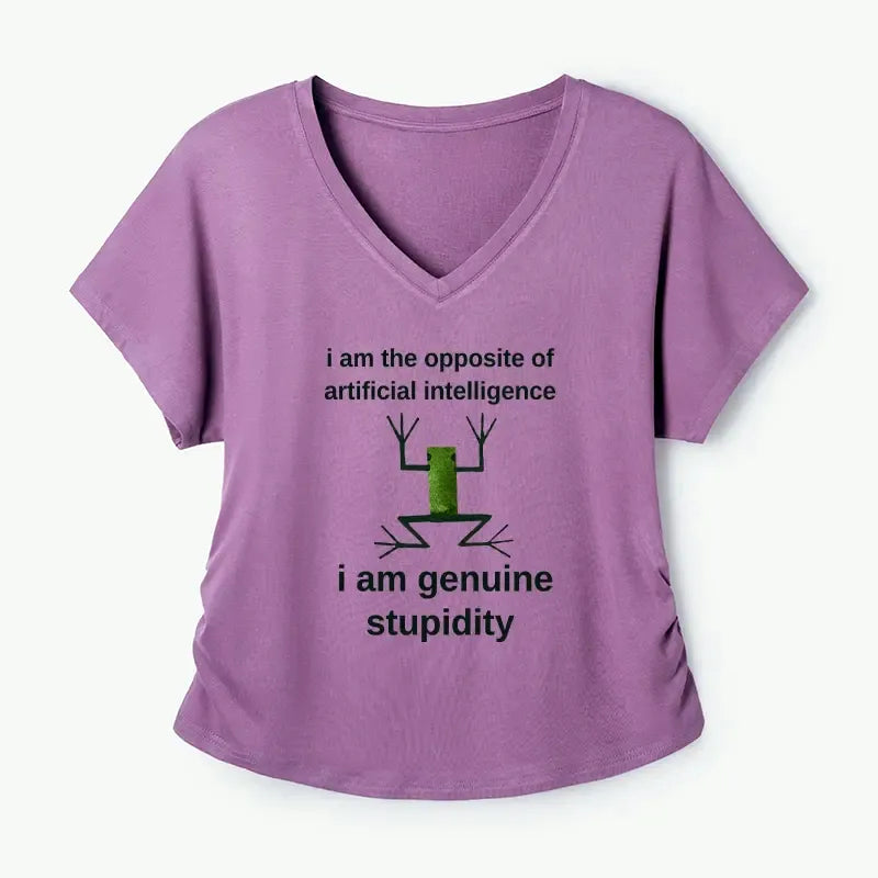 trendy japanese frog meme tshirt for women