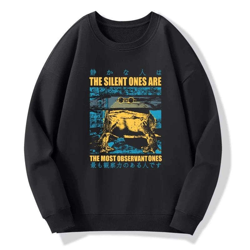 Japanese Silent Frog Sweatshirt