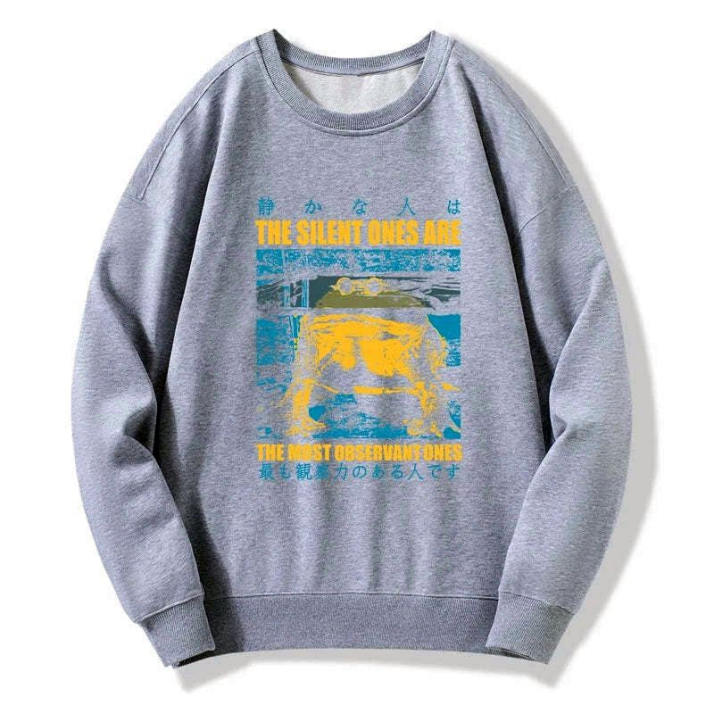 Trendy Japanese Frog Sweatshirt