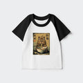 Cute Capybara Raglan for Kids