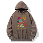 Japanese Vintage Washed Hoodie for Daily Wear