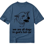 Kyoto-Lion Sad Dog Funny Classic T-Shirt
