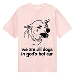 Kyoto-Lion Sad Dog Funny Classic T-Shirt